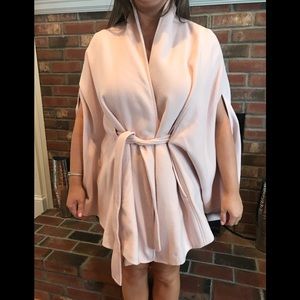 EUC - Ivanka Trump cape blush pink